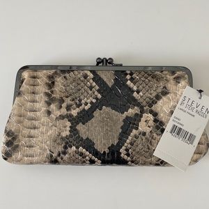 New Steve Madden frame clutch